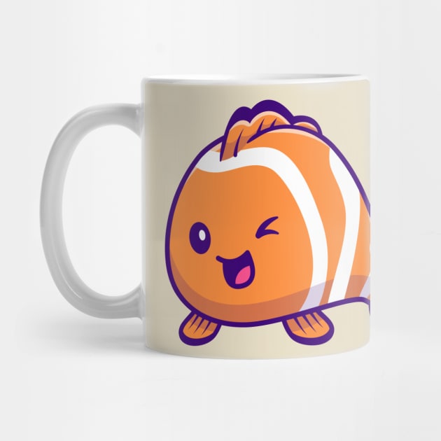 Cute Clown Fish by Catalyst Labs